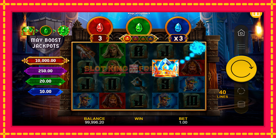 Kings of Crystals II Power Combo - automaatne põnevate proovitükkidega