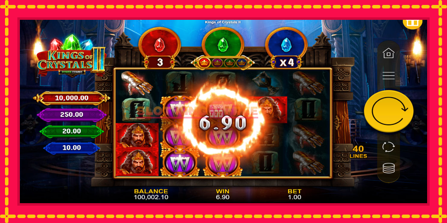 Kings of Crystals II Power Combo - automaatne põnevate proovitükkidega