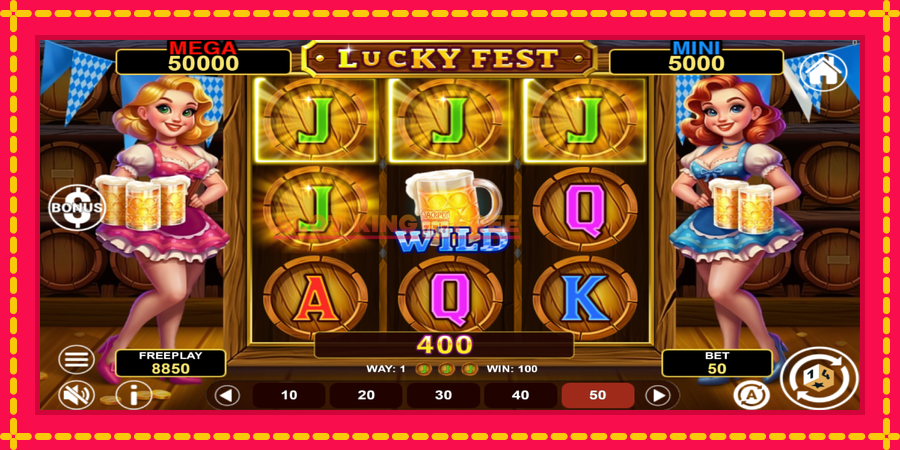 Lucky Fest Hold & Win - automaatne põnevate proovitükkidega