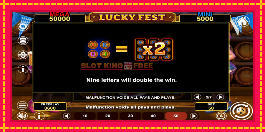 Lucky Fest Hold & Win - automaatne põnevate proovitükkidega