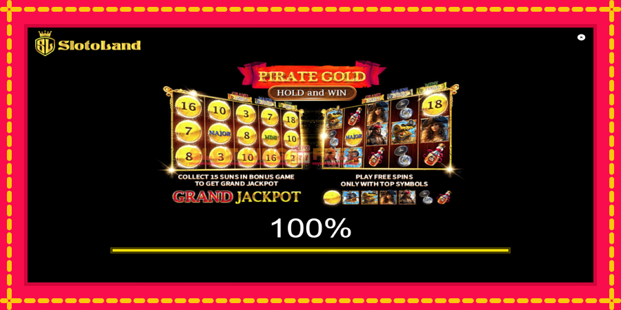 Pirate Gold Hold and Win - automaatne põnevate proovitükkidega