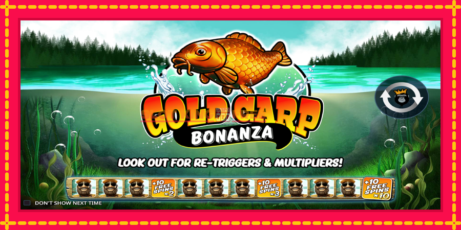 Gold Carp Bonanza - automaatne põnevate proovitükkidega