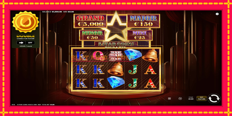 5 Star Coins: Hold & Win - automaatne põnevate proovitükkidega