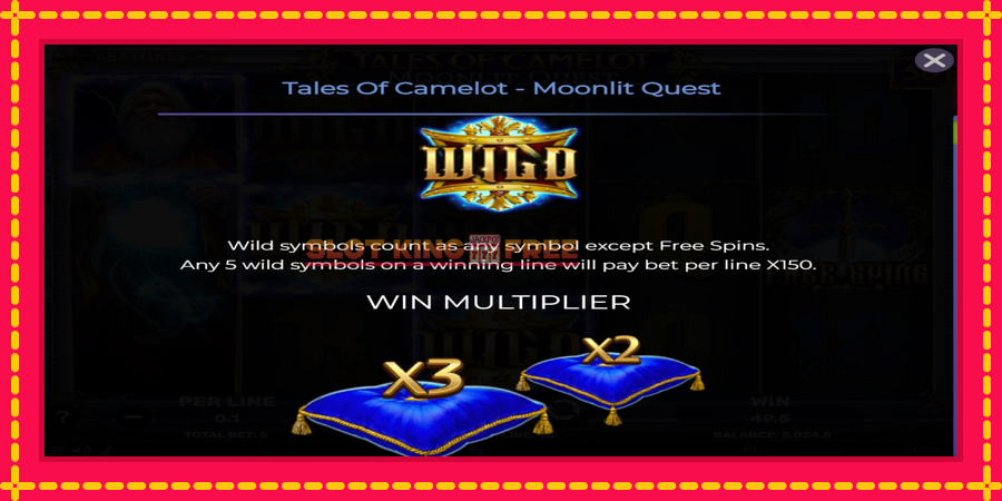 Tales of Camelot - Moonlit Quest - automaatne põnevate proovitükkidega