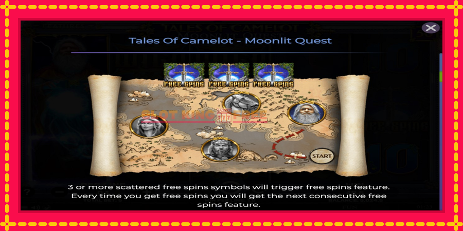 Tales of Camelot - Moonlit Quest - automaatne põnevate proovitükkidega