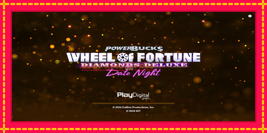 PowerBucks Wheel of Fortune Diamonds Deluxe Date Night - automaatne põnevate proovitükkidega