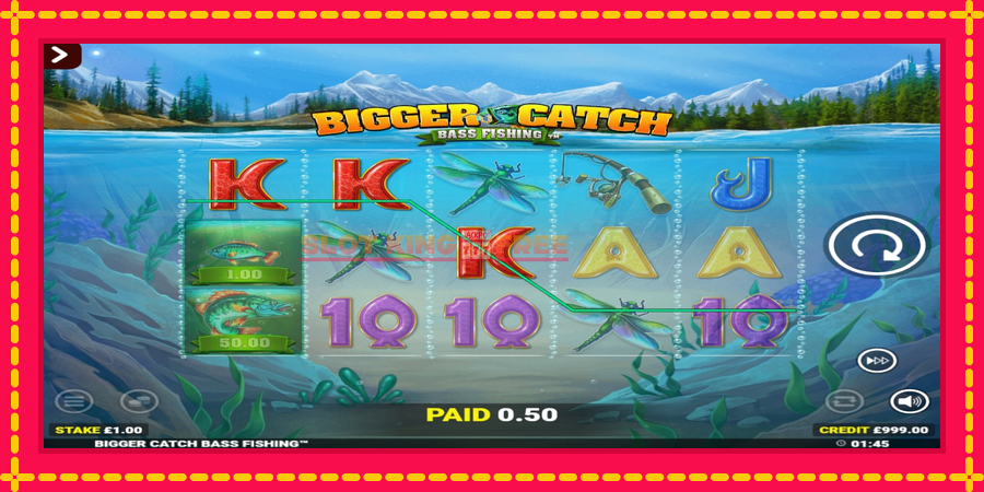 Bigger Catch Bass Fishing Rapid Fire Jackpots - automaatne põnevate proovitükkidega