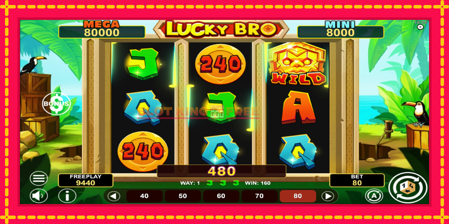 Lucky Bro Hold & Win - automaatne põnevate proovitükkidega