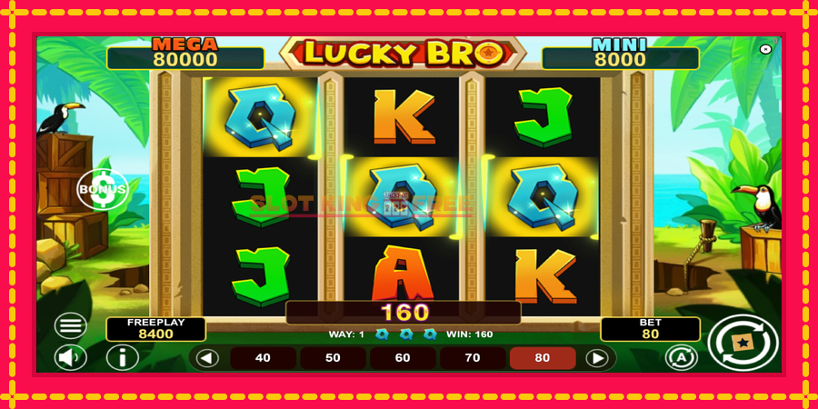 Lucky Bro Hold & Win - automaatne põnevate proovitükkidega