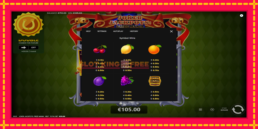 Joker Jackpots: Prize Mania - automaatne põnevate proovitükkidega