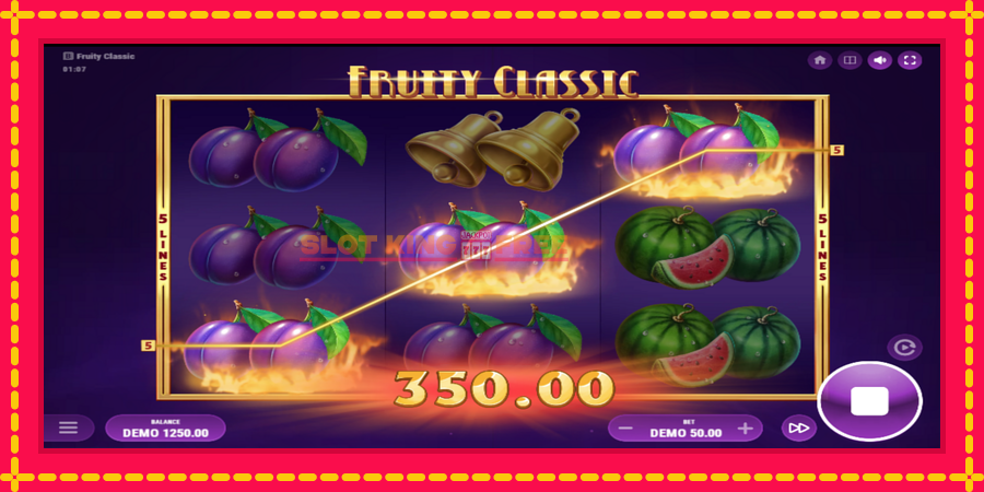 Fruity Classic - automaatne põnevate proovitükkidega