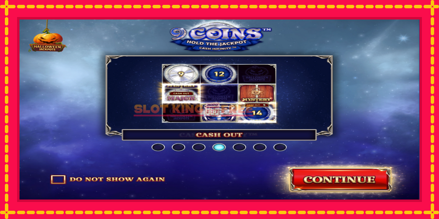 9 Coins Grand Platinum Edition Halloween Jackpot - automaatne põnevate proovitükkidega