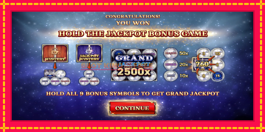 9 Coins Grand Platinum Edition Halloween Jackpot - automaatne põnevate proovitükkidega