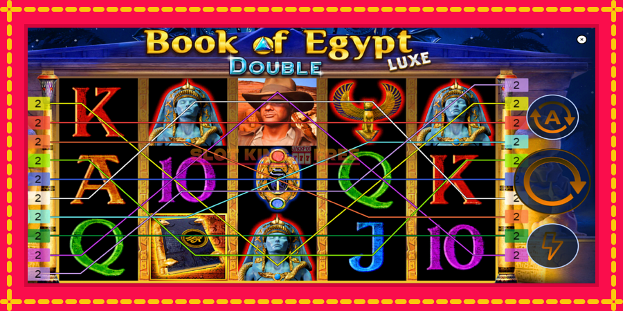 Book of Egypt Double Luxe - automaatne põnevate proovitükkidega