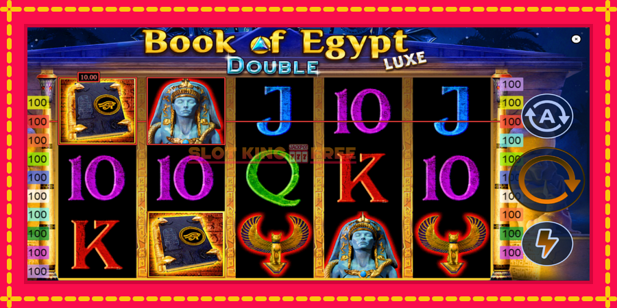 Book of Egypt Double Luxe - automaatne põnevate proovitükkidega