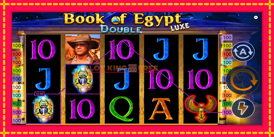 Book of Egypt Double Luxe - automaatne põnevate proovitükkidega