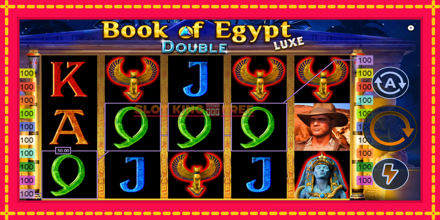 Book of Egypt Double Luxe - automaatne põnevate proovitükkidega