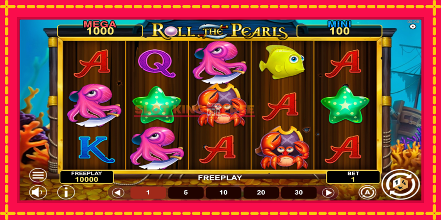 Roll The Pearls Hold & Win - automaatne põnevate proovitükkidega