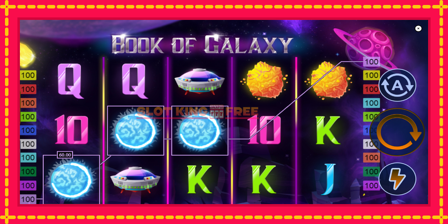 Book of Galaxy - automaatne põnevate proovitükkidega