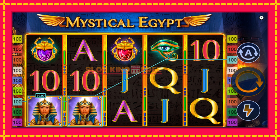 Mystical Egypt - automaatne põnevate proovitükkidega