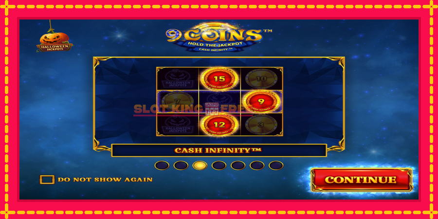 9 Coins Grand Diamond Edition Halloween Jackpots - automaatne põnevate proovitükkidega