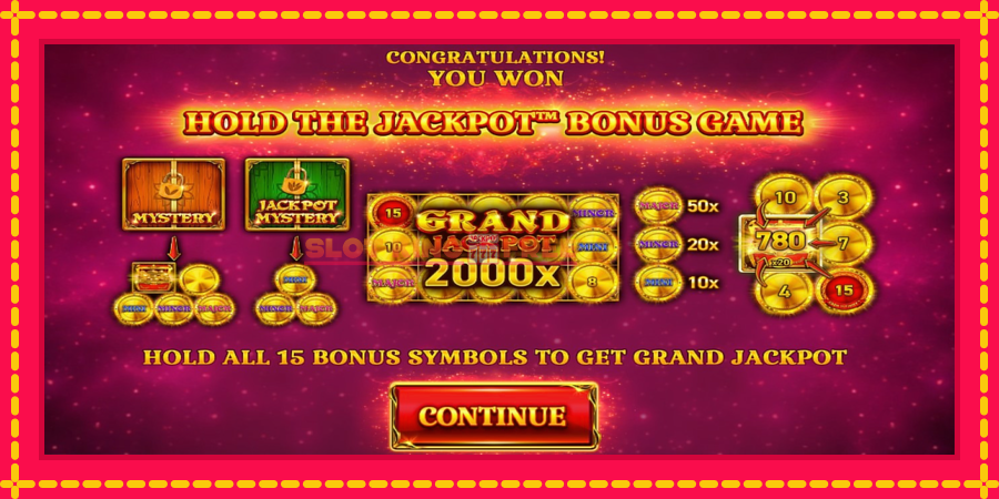 15 Coins Grand Gold Edition Halloween Jackpot - automaatne põnevate proovitükkidega