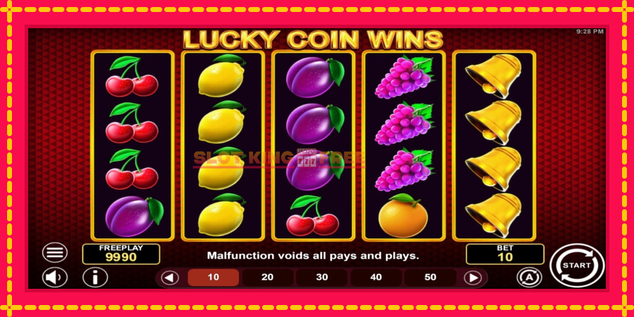 Lucky Coin Wins - automaatne põnevate proovitükkidega