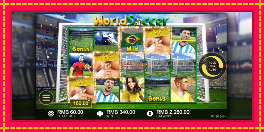 World Soccer Slot - automaatne põnevate proovitükkidega