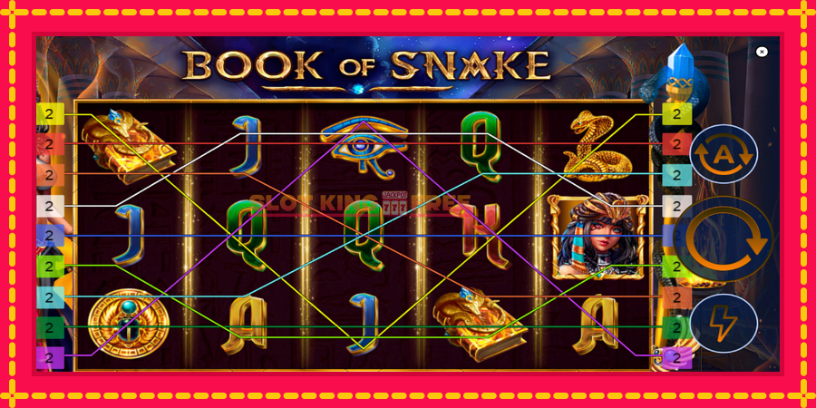 Book of Snake - automaatne põnevate proovitükkidega