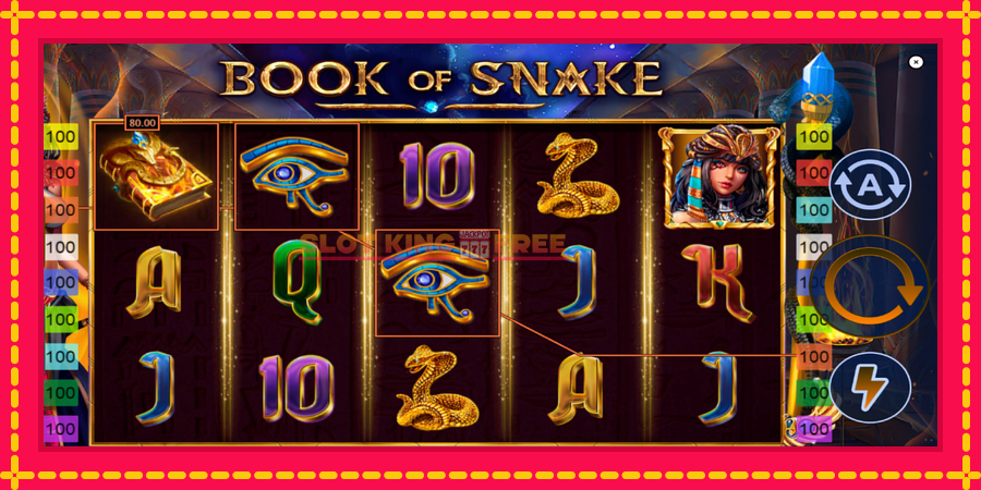 Book of Snake - automaatne põnevate proovitükkidega