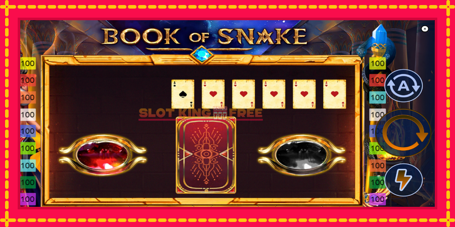 Book of Snake - automaatne põnevate proovitükkidega