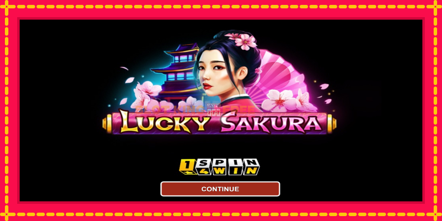 Lucky Sakura Win Spins - automaatne põnevate proovitükkidega