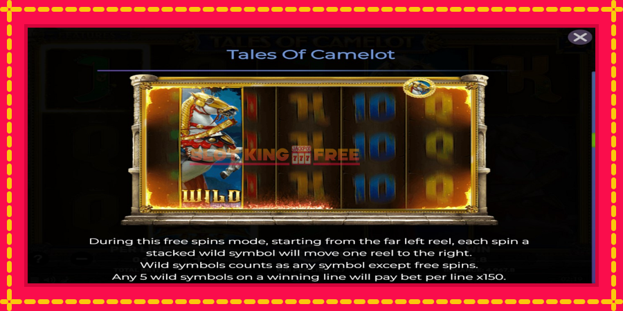 Tales of Camelot - automaatne põnevate proovitükkidega