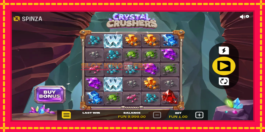 Crystal Crushers - automaatne põnevate proovitükkidega