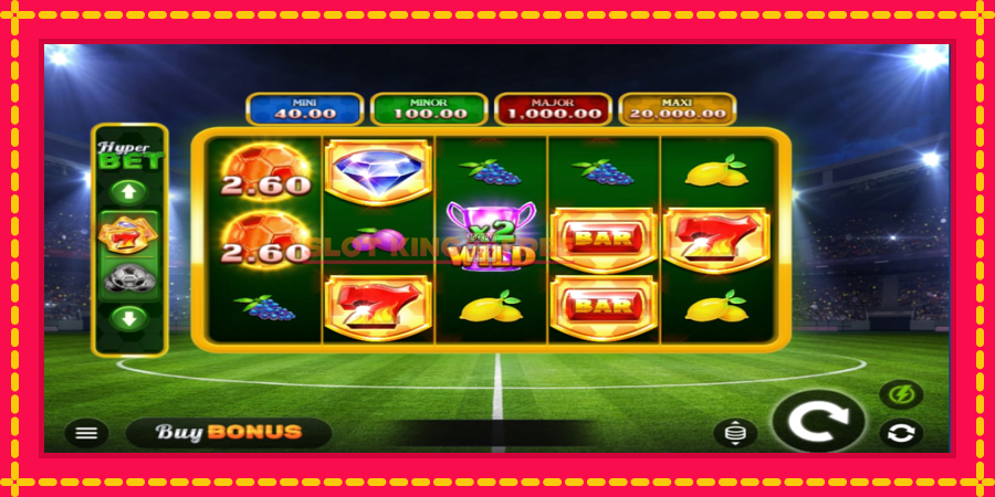 Football Blast Hold and Win - automaatne põnevate proovitükkidega