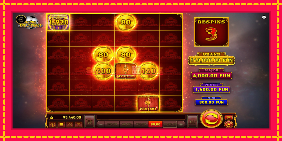 36 Coins Score The Jackpot - automaatne põnevate proovitükkidega