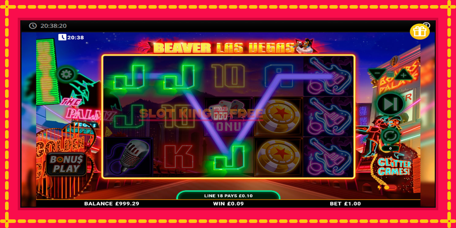 Beaver Las Vegas - automaatne põnevate proovitükkidega