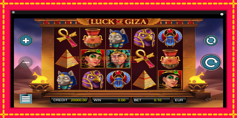 Luck of Giza - automaatne põnevate proovitükkidega