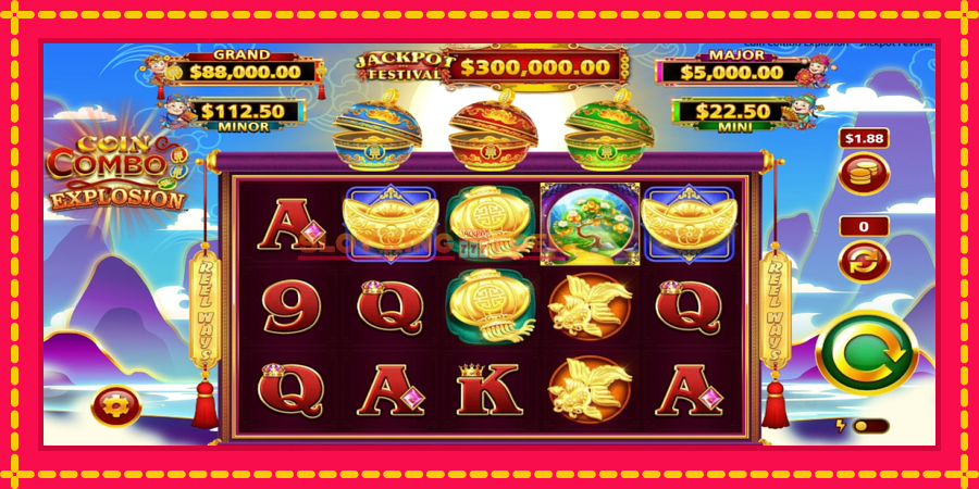 Coin Combo Explosion Jackpot Festival - automaatne põnevate proovitükkidega