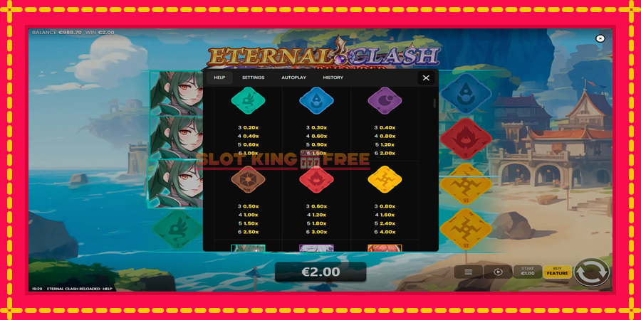 Eternal Clash Reloaded - automaatne põnevate proovitükkidega