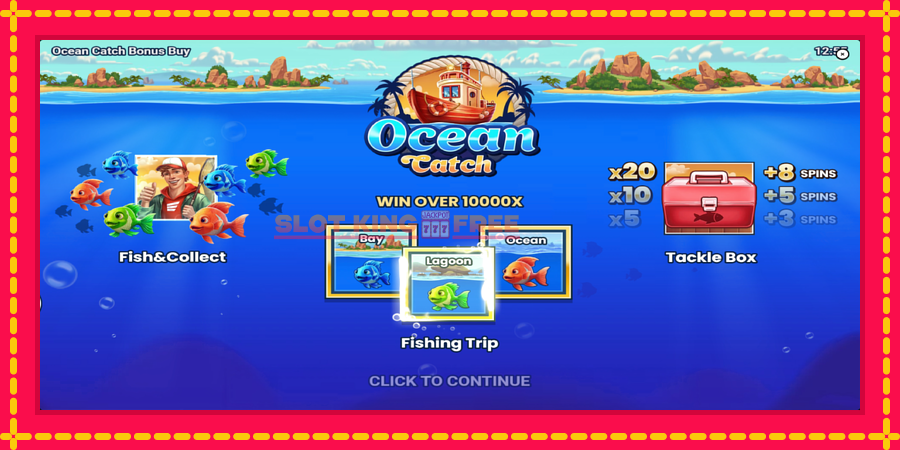 Ocean Catch Bonus Buy - automaatne põnevate proovitükkidega