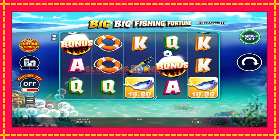 Big Big Fishing Fortune - automaatne põnevate proovitükkidega