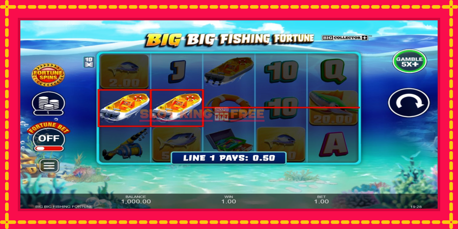 Big Big Fishing Fortune - automaatne põnevate proovitükkidega