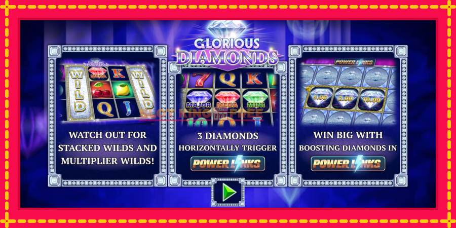 Glorious Diamonds - automaatne põnevate proovitükkidega