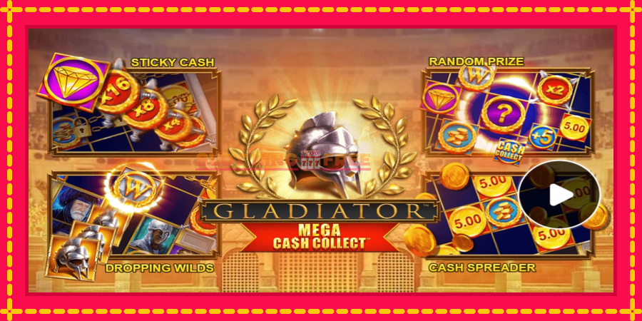 Gladiator: Mega Cash Collect - automaatne põnevate proovitükkidega