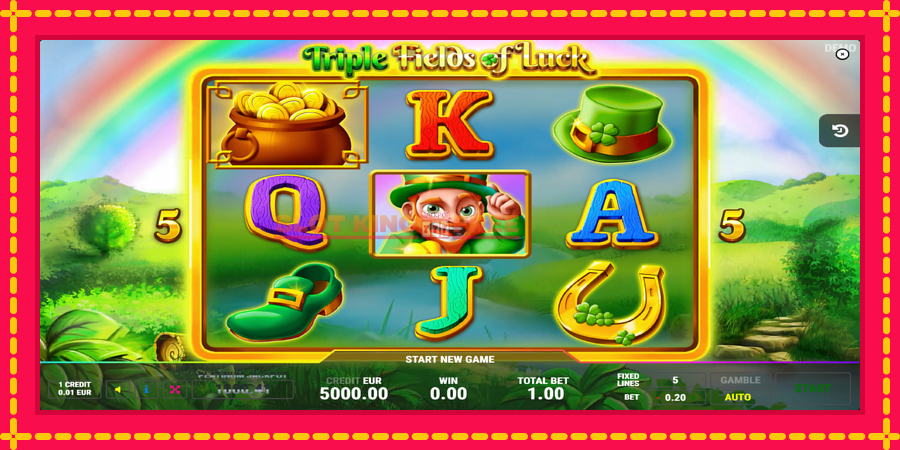 Triple Fields of Luck - automaatne põnevate proovitükkidega