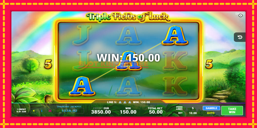 Triple Fields of Luck - automaatne põnevate proovitükkidega