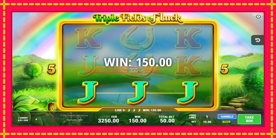 Triple Fields of Luck - automaatne põnevate proovitükkidega