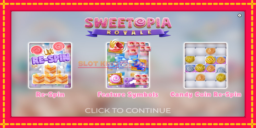 Sweetopia Royale - automaatne põnevate proovitükkidega