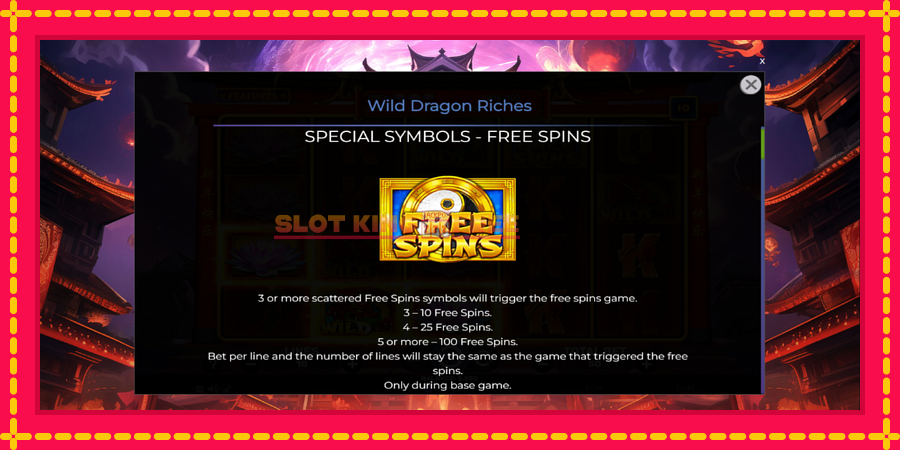 Wild Dragon Riches - automaatne põnevate proovitükkidega